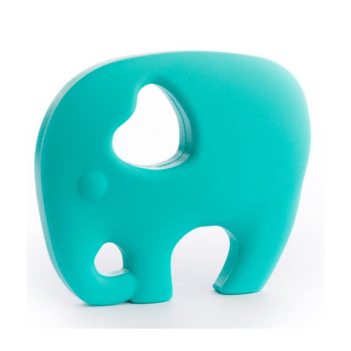 ELEPHANT LOVE TEETHER-Turquoise